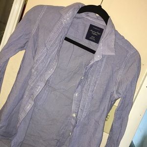 Button up womens dress blouse